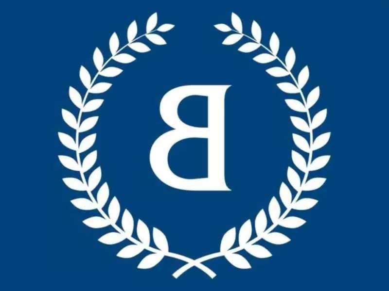 Barnard laurels surround the B, logo